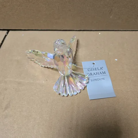 APPROXIMATELY 20 GISELA GRAHAM RAINBOW ACRYLIC HUMMINGBIRD DECORATION