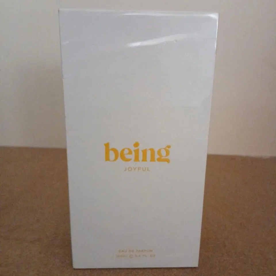 BOXED AND SEALED BEING JOYFUL EAU DE PARFUM 100ML