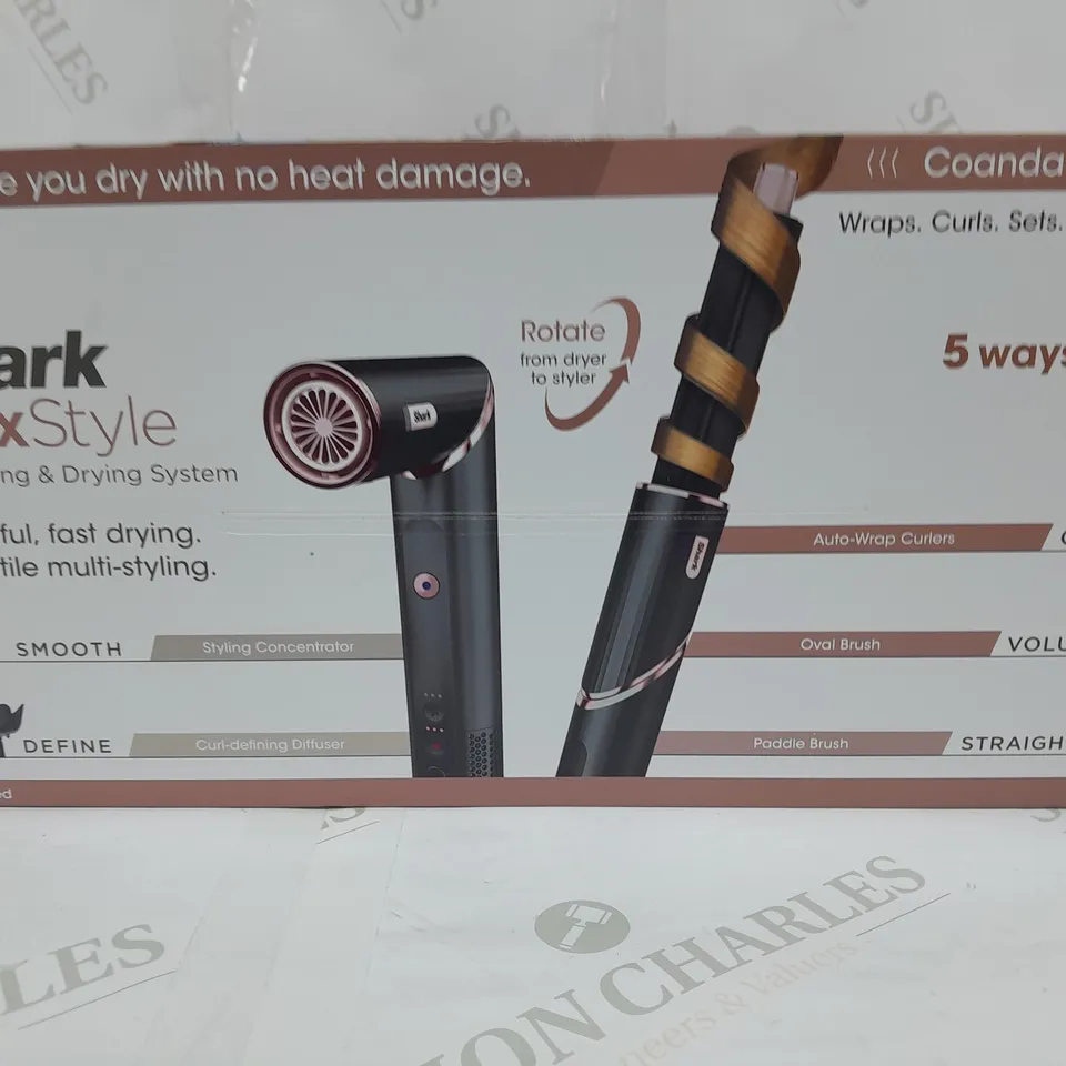 BOXED SHARK HOT AIR STYLER & HAIR DRYER