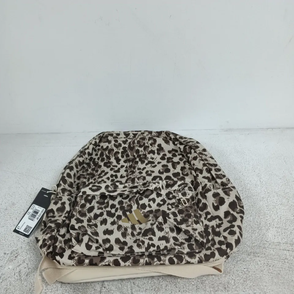 ADIDAS LEOPARD PRINT BACKPACK