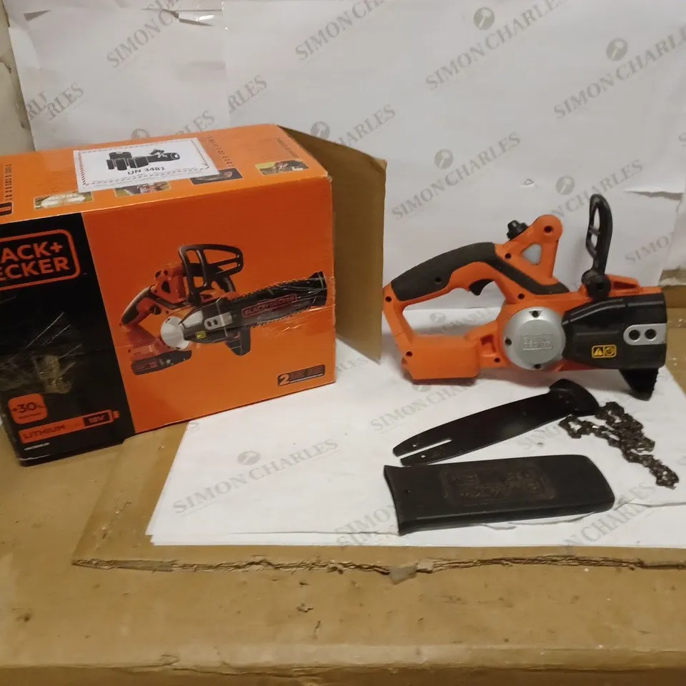BLACK+DECKER GKC1820L20-GB CORDLESS 20 CM CHAINSAW