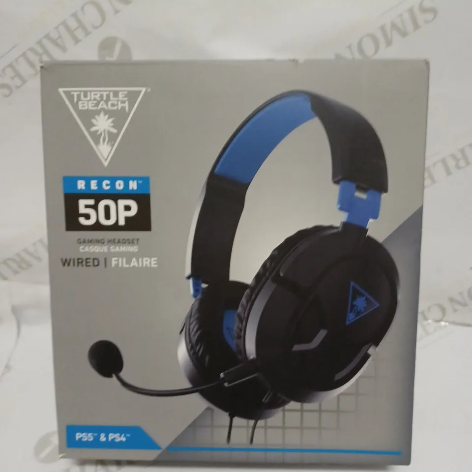 TURTLE BEACH RECON 50P WIRED PS4 & PS5 GAMING HEADSET 