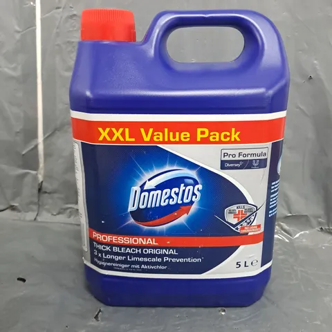 SET OF 4 DOMESTOS PROFESSIONAL ORIGINAL THICK BLEACH 5L