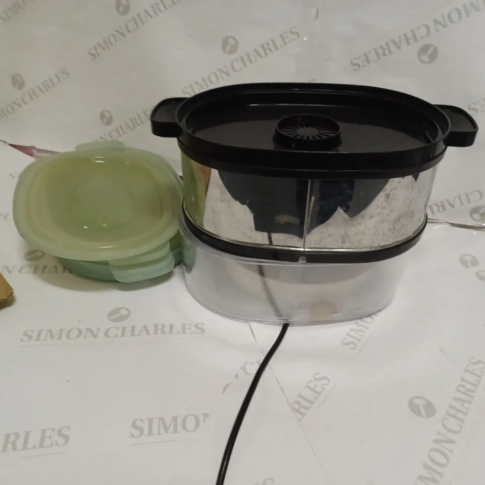 MORPHY RICHARDS STAINLESS STEEL FOOD STEAMER