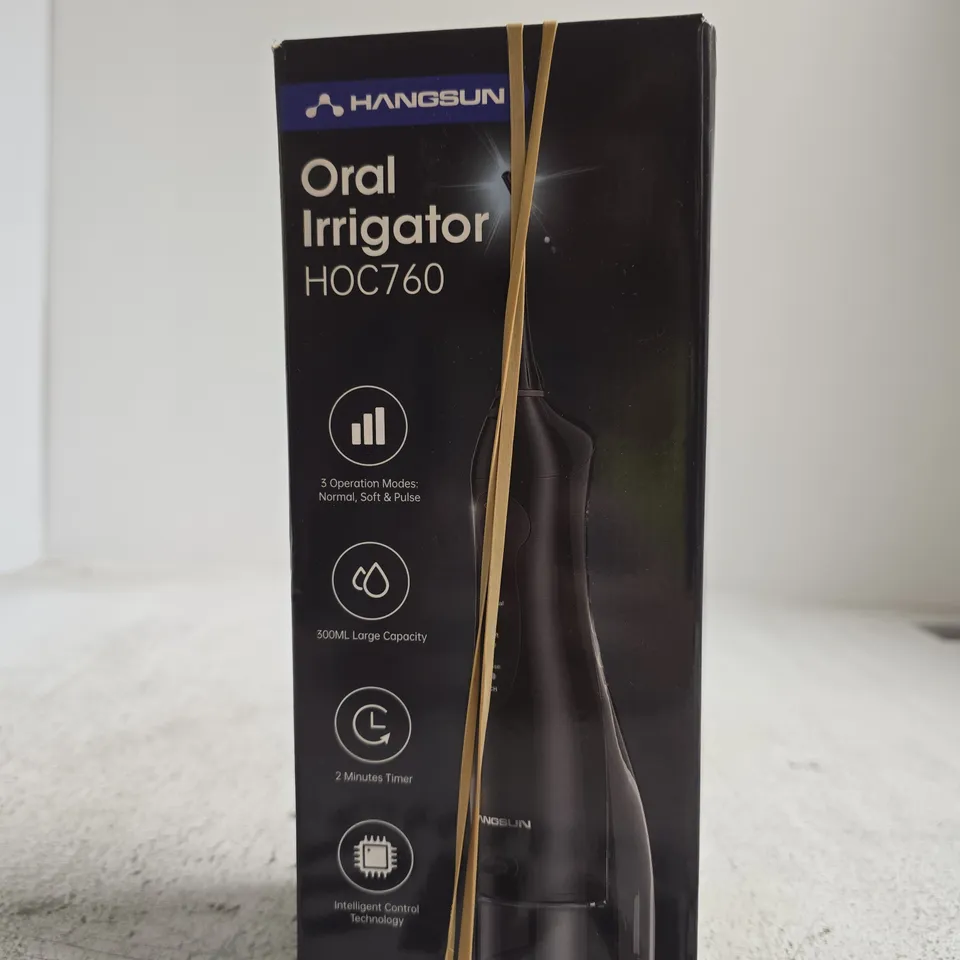 HANGSUN ORAL IRRIGATOR HOC760 – 300ML, 3 MODES (BOXED)