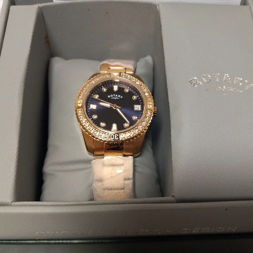 BOXED ROTARY WRIST WATCH