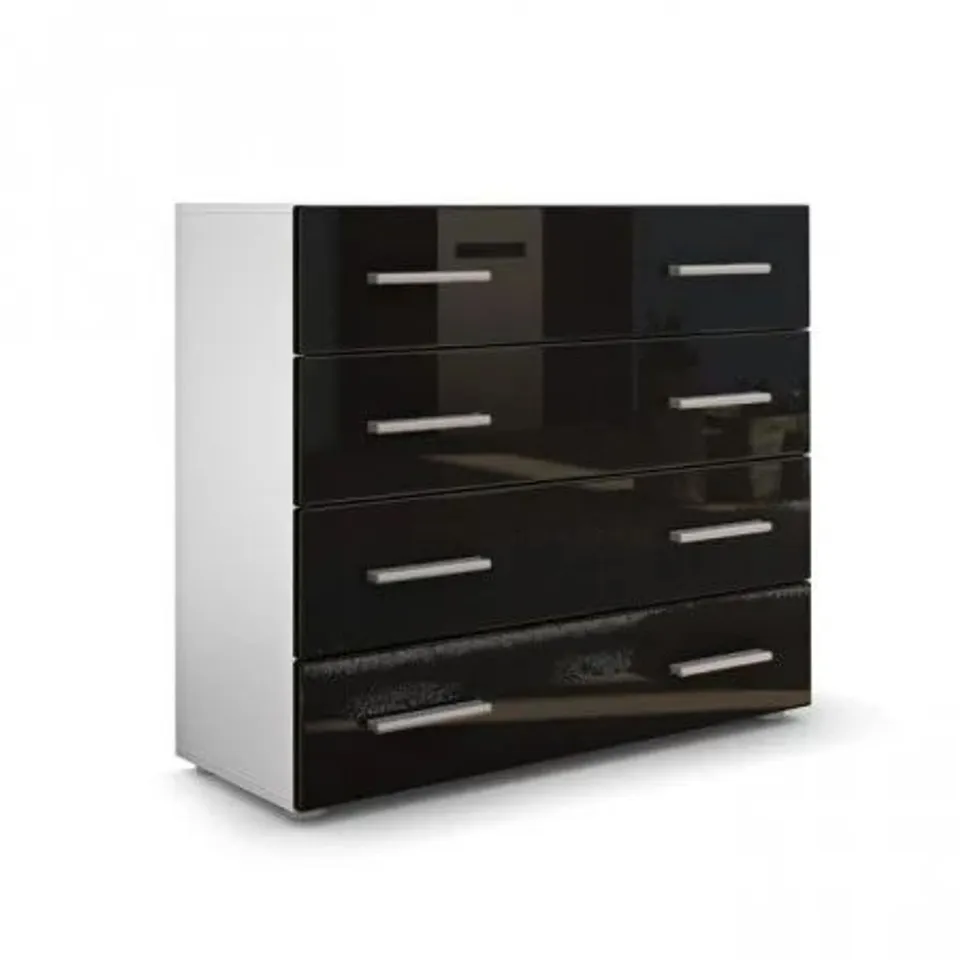 BOXED 4 DRAWER CHEST OF DRAWERS (1 BOX)