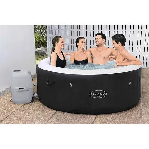 BOXED LAY-Z-SPA MIAMI AIRJET HOT TUB FOR 2-4 ADULTS (1 BOX)