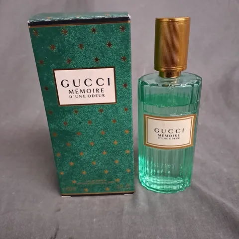 BOXED GUCCI MEMOIRE D'UNE ODEUR EAU DE PARFUM 60ML