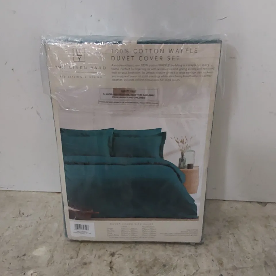 BAGGED KNOWELL 180 TC DUVET COVER SET // SIZE: KING 