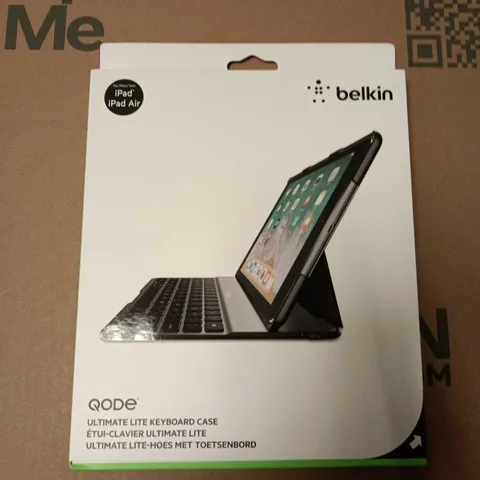 BOXED BELKIN QODE ULTIMATE LITE KEYBOARD CASE FOR IPAD AIR