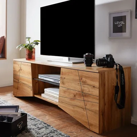 BOXED STITES TV STAND FOR TV'S UP TO 70" (2 BOXES)