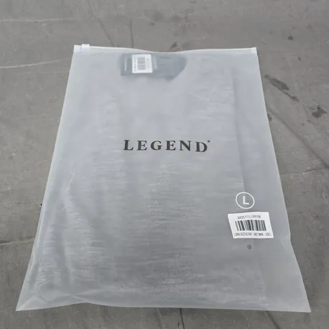 LEGEND LONG SLEEVE KNIT β GREY MARL β SIZE L