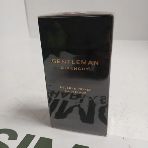 BOXED AND SEALED GENTLEMAN GIVENCHY RESERVE PRIVEE EAU DE PARFUM 100ML