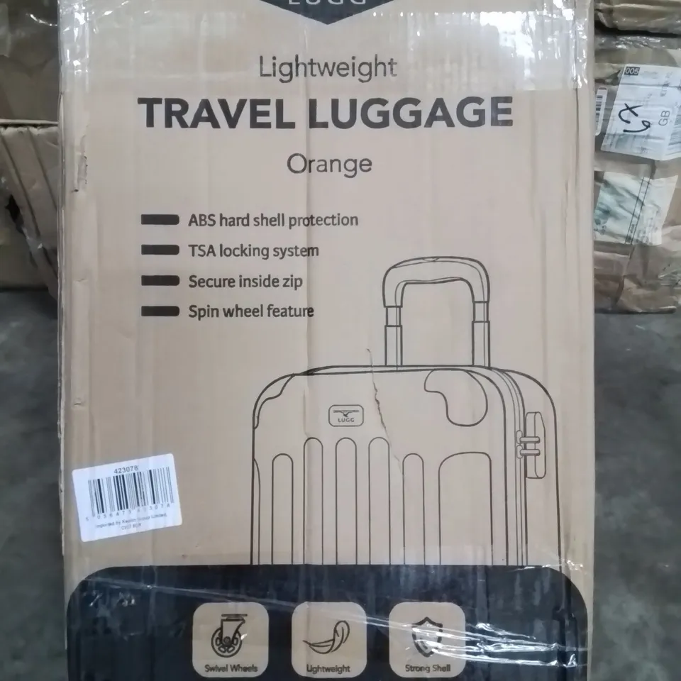 BOXED LUGG LIGHTWEIGHT TRAVEL SUITCASE