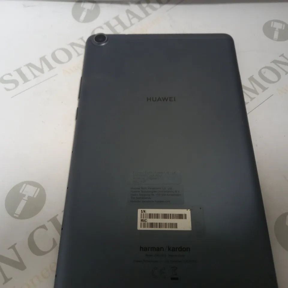 HUAWEI TABLET IN GREY - MODEL UNKNOWN