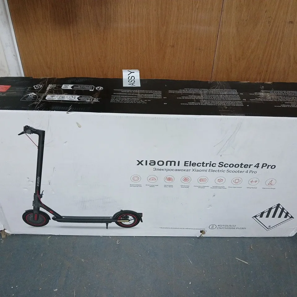 BOXED XIAOMI ELECTRIC SCOOTER 4 PRO - COLLECTION ONLY