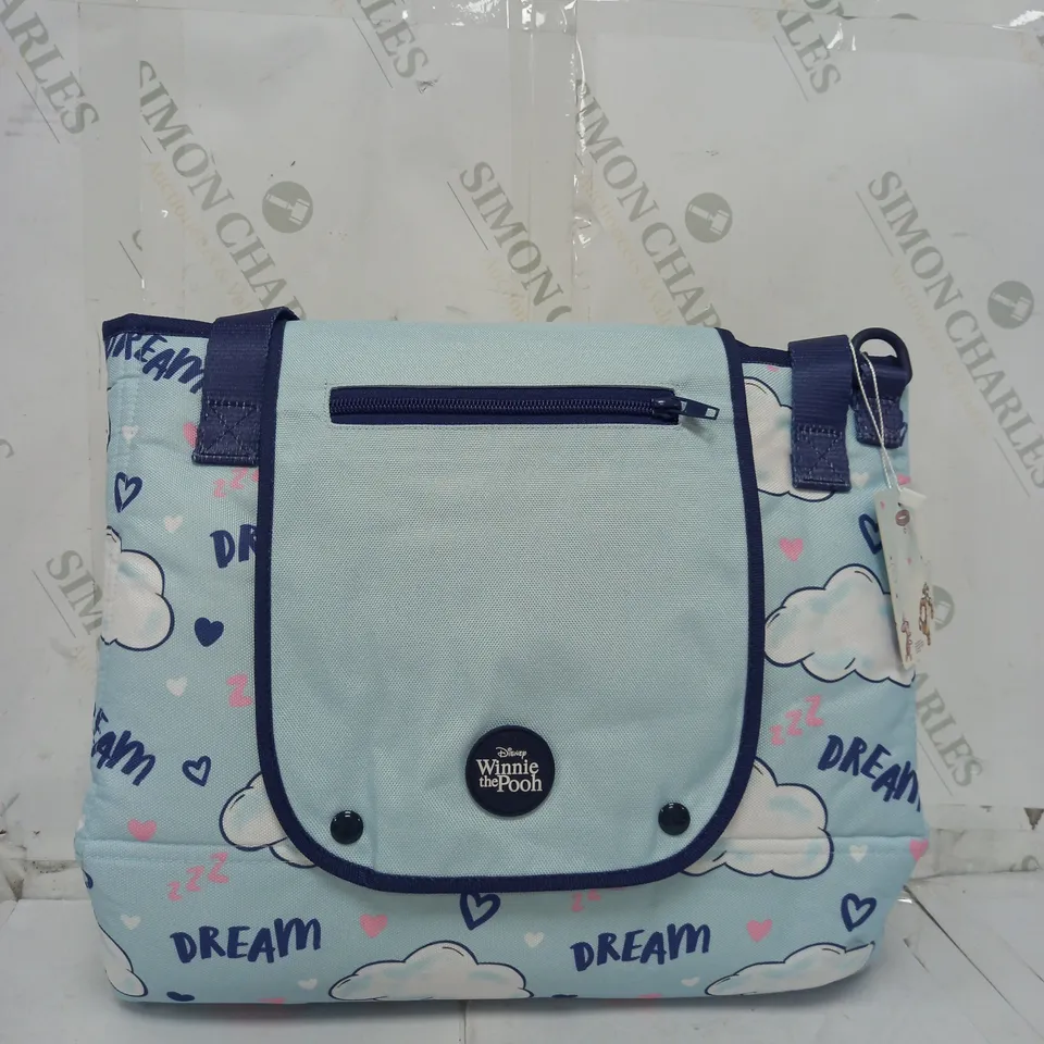 DISNEY WINNIE THE POOH TRAVEL MAT 100X70CM IN BLUE
