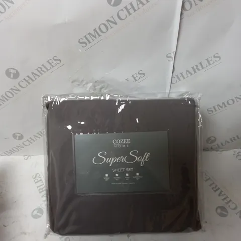 COZEE HOME SUPER SOFT DOUBLE BED SHEET