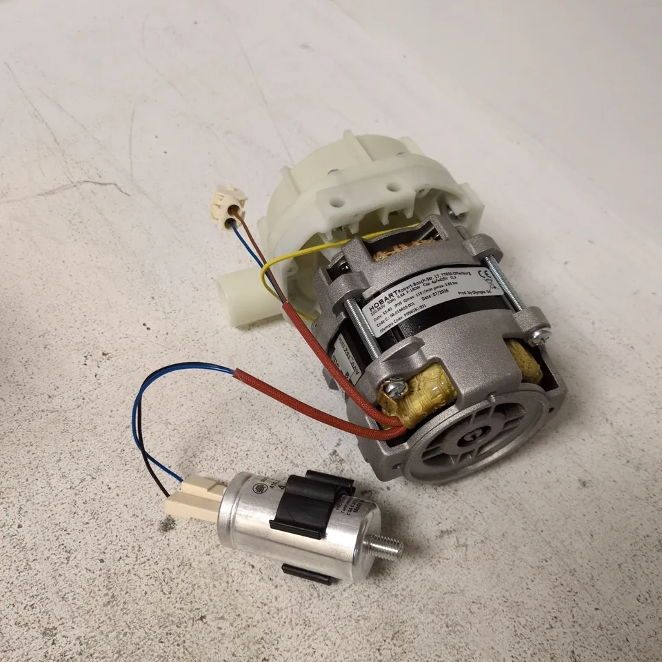 HOBART/OLYMPIA MOTOR ASSEMBLY WITH DRIVE GEAR (KITCHEN APPLIANCE PART)