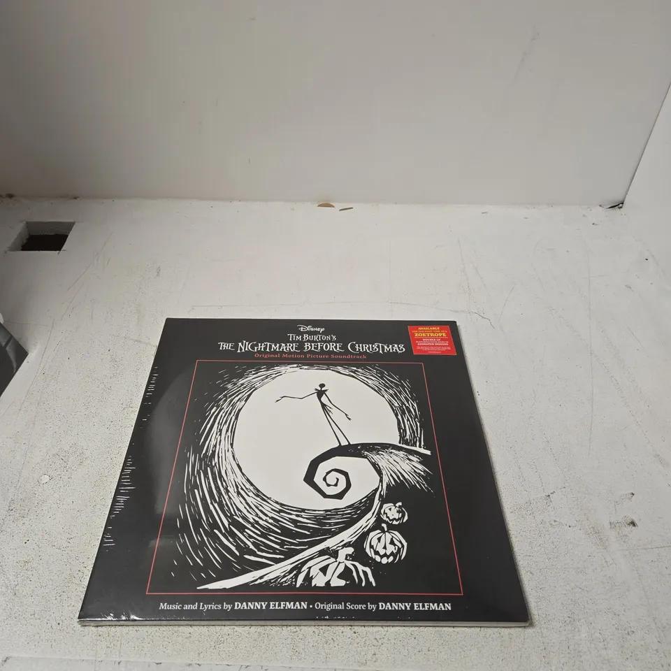 THE NIGHTMARE BEFORE CHRISTMAS ORIGINAL MOTION PICTURE SOUNDTRACK – VINYL LP (DANNY ELFMAN)