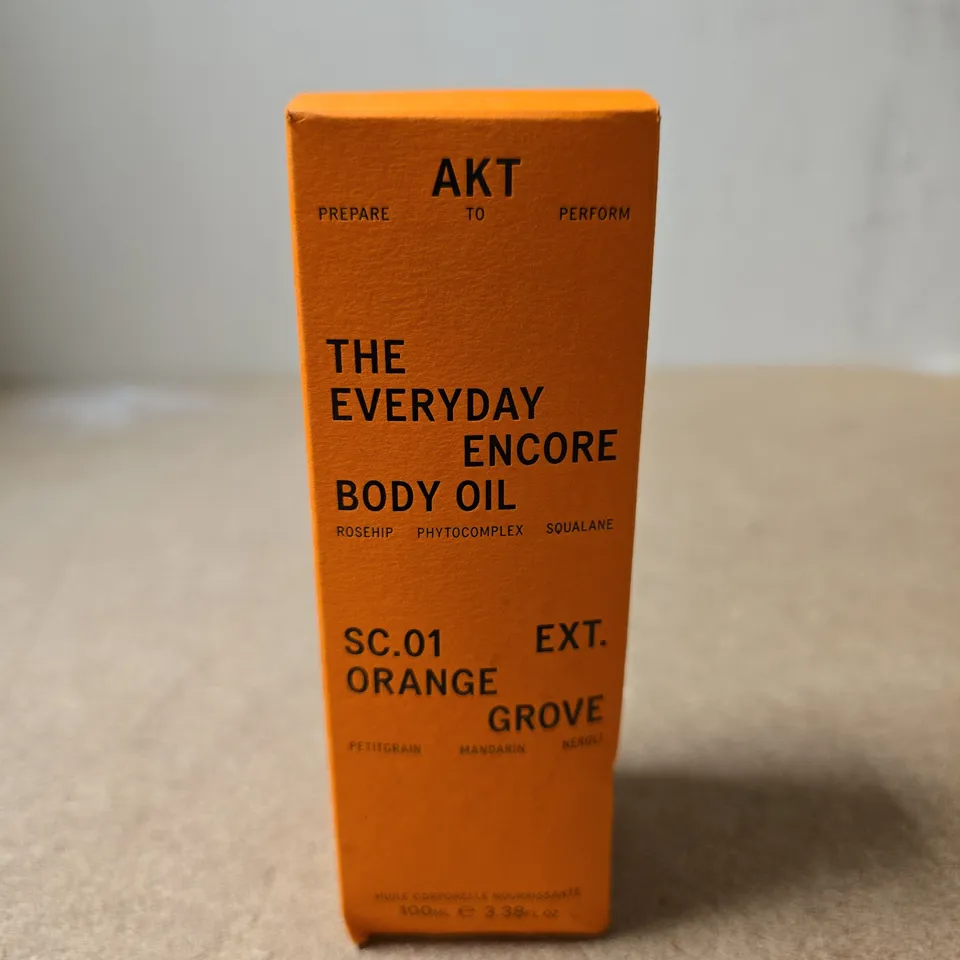 AKT THE EVERYDAY ENCORE BODY OIL – ORANGE GROVE 100ML