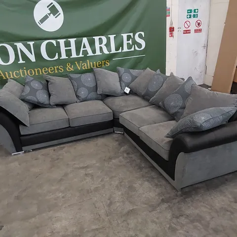 DESIGNER HILTON CORNER SOFA WITH CUSHIONS