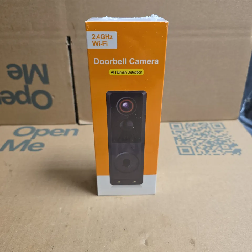 DOORBELL CAMERA – 2.4GHZ WI‑FI, AI HUMAN DETECTION 