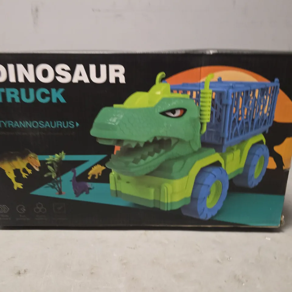BOXED UNBRANDED DINOSAUR TRUCK TYRANNOSAURUS 