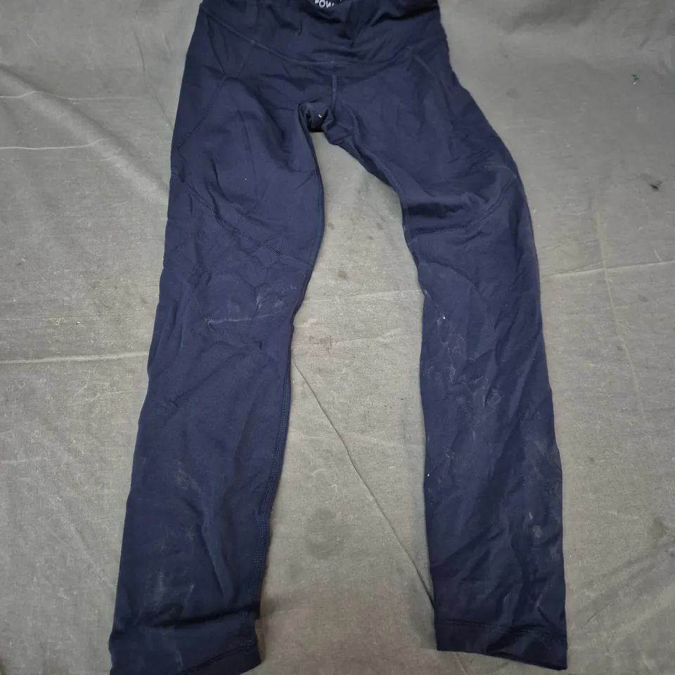 SWEATY BETTY POWER LEGGINGS – XS – NAVY