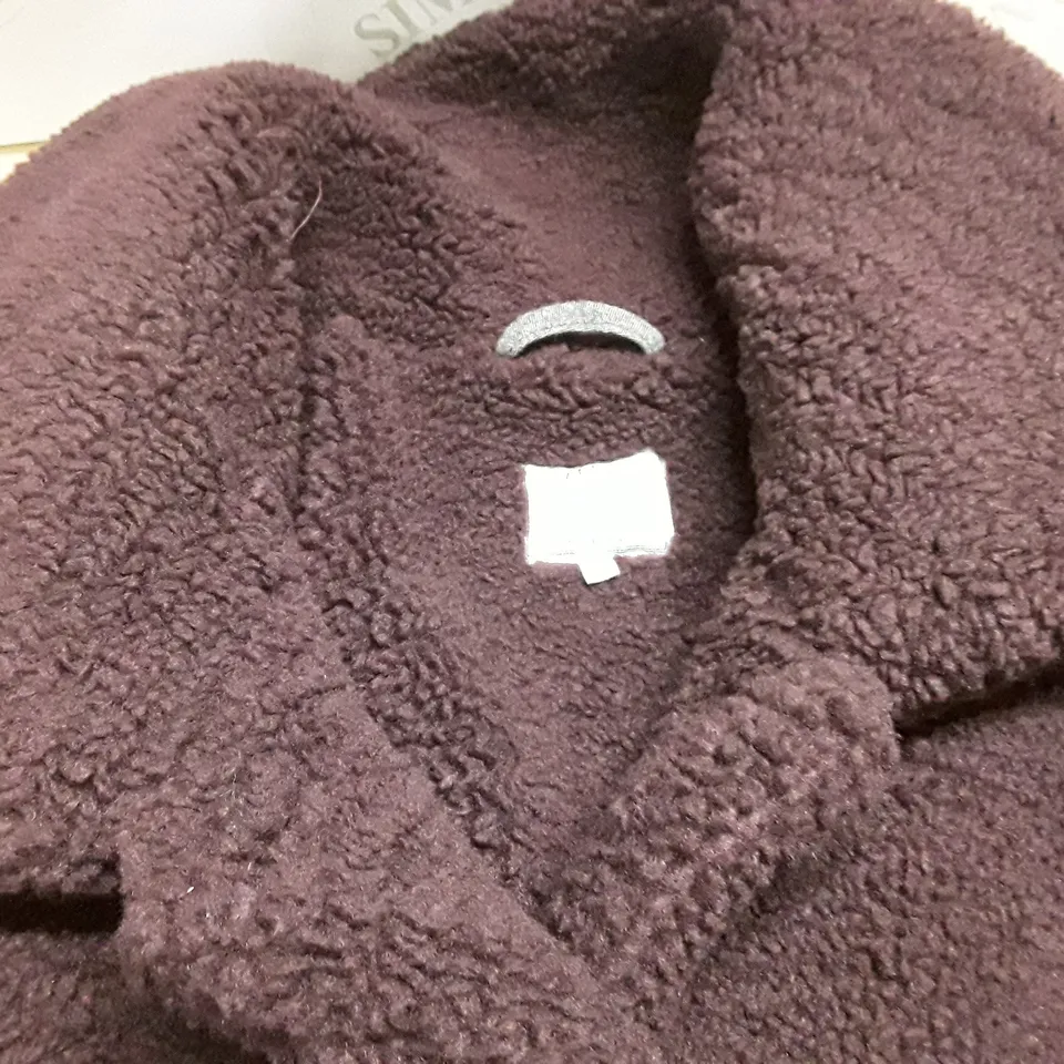 FAT FACE PURPLE COAT - UK 10