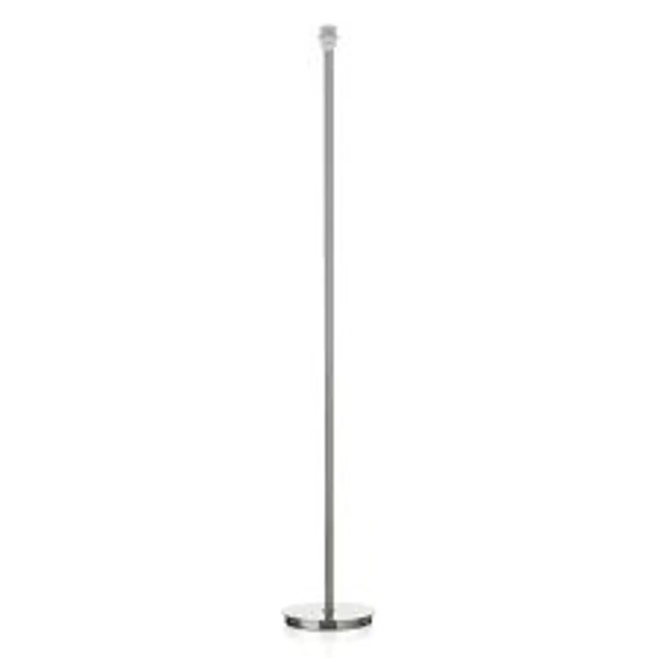TUSCAN FLOOR LAMP BASE ONLY SATIN CHROME