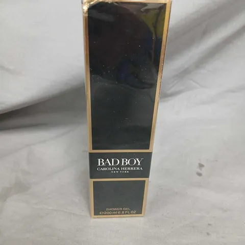 BOXED AND SEALED CAROLINE HERRERA BAD BOY SHOWER GEL 200ML