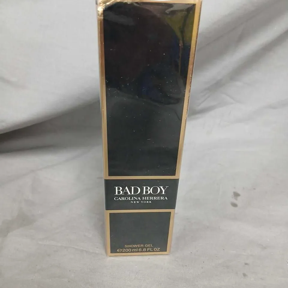 BOXED AND SEALED CAROLINE HERRERA BAD BOY SHOWER GEL 200ML