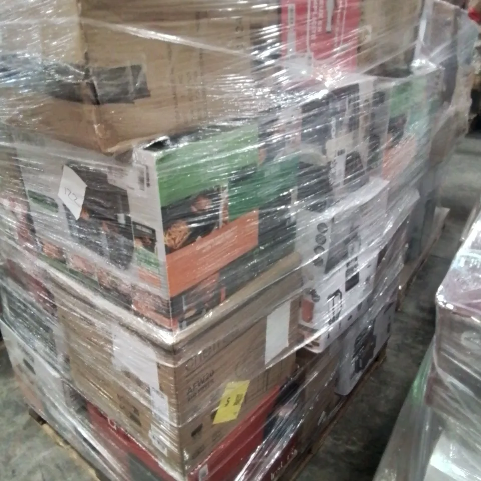 PALLET OF APPROXIMATELY 27 UNPROCESSED RAW RETURN HOUSEHOLD AND ELECTRICAL GOODS TO INCLUDE;