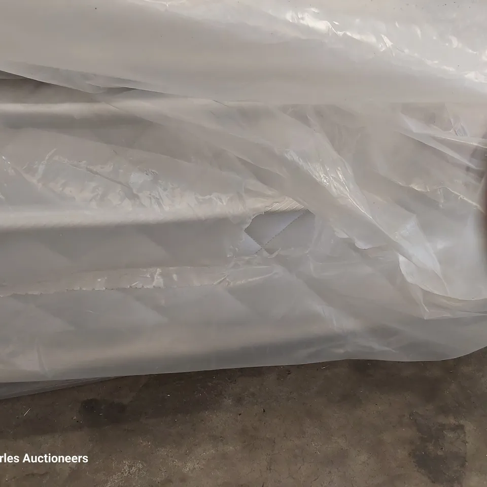 BAGGED 4'6" DOUBLE MEMORY WOOL POCKET SPRUNG HYBRID MATTRESS 