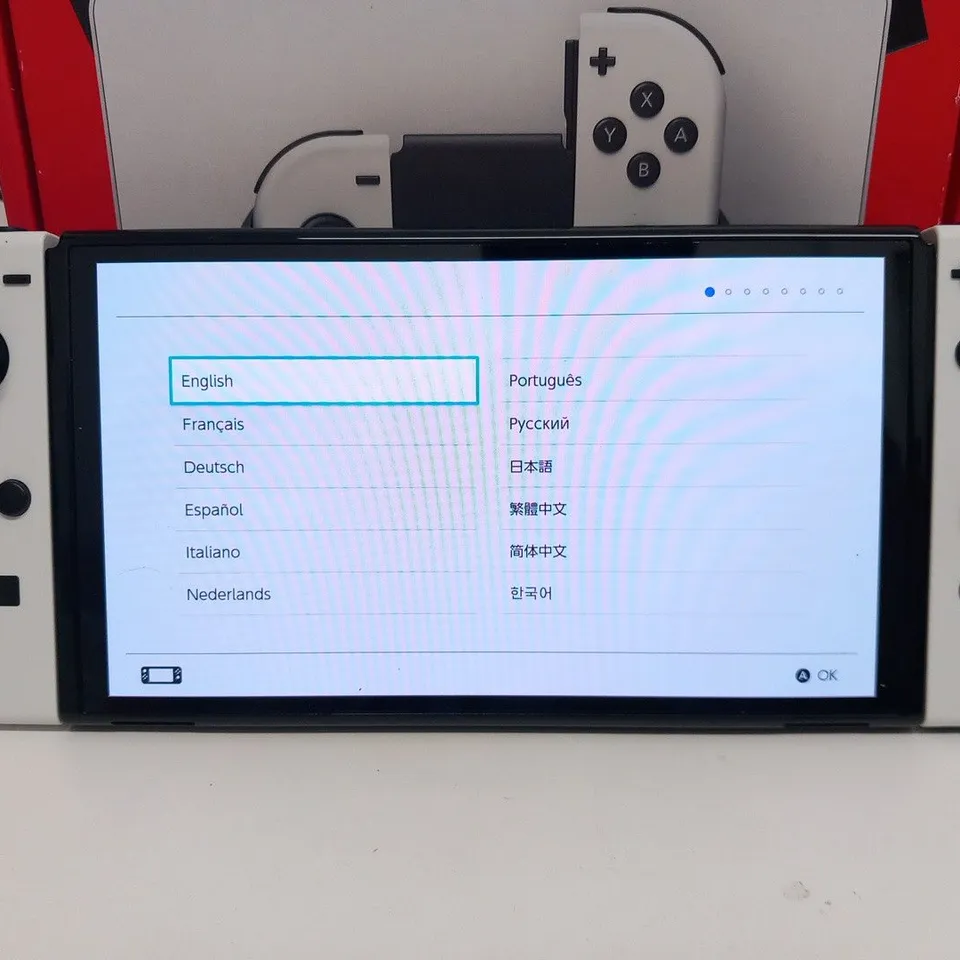 BOXED NINTENDO SWITCH OLED MODEL