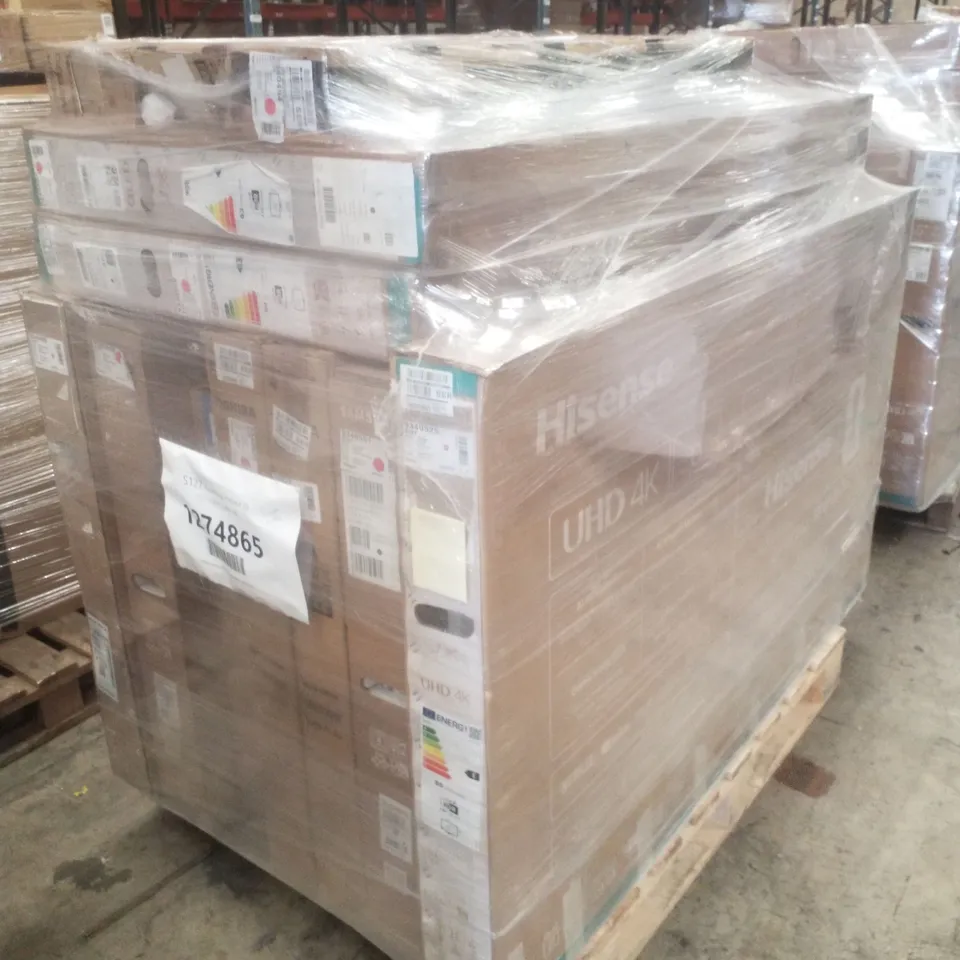 PALLET CONTAINING APPROXIMATELY 10 DAMAGED TVS