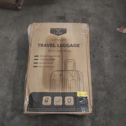 BOXED LUGG LIGHTWEIGHT TRAVEL SUITCASE