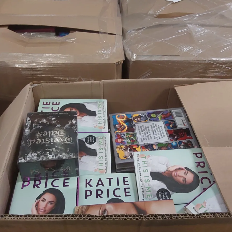 PALLET CONTAINING A LARGE QUANTITY OF ASSORTED BOOKS AND RELATED ITEMS 