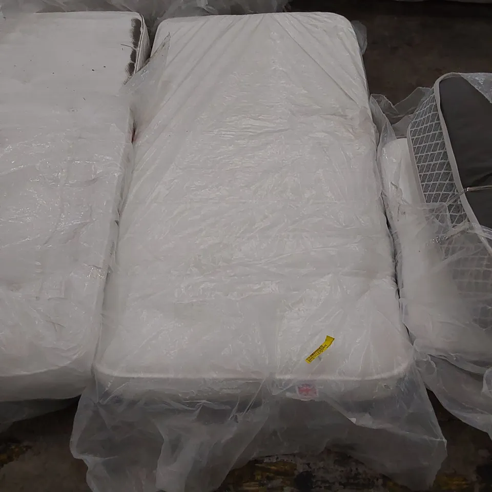 QUALITY BAGGED 3' SINGLE PILLOW TOP POCKET SPRUNG 2000 SPRING MATTRESS 