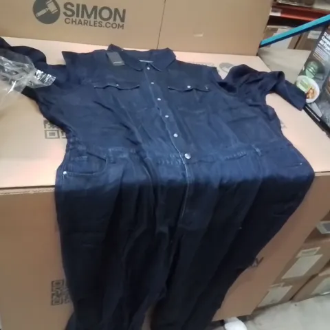 BOXED BRAND NEW APPROXIMATELY 5 ANTHOLOGY BOILERSUIT INDIGO SIZE 32