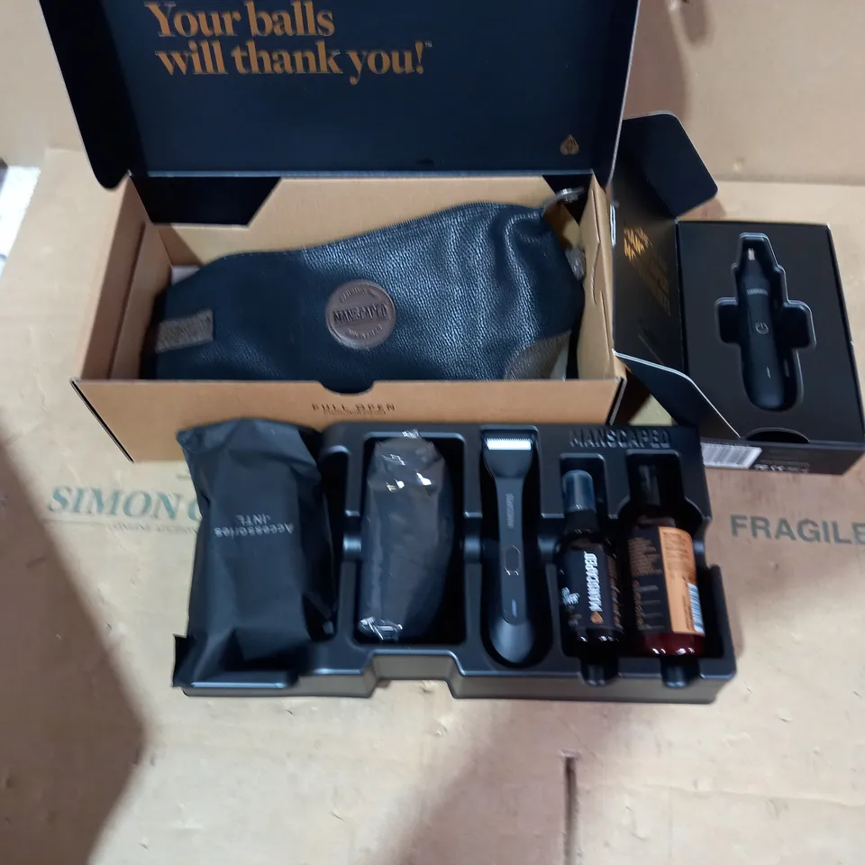 BOXED MANSCAPED THE SHED SHAVING KIT