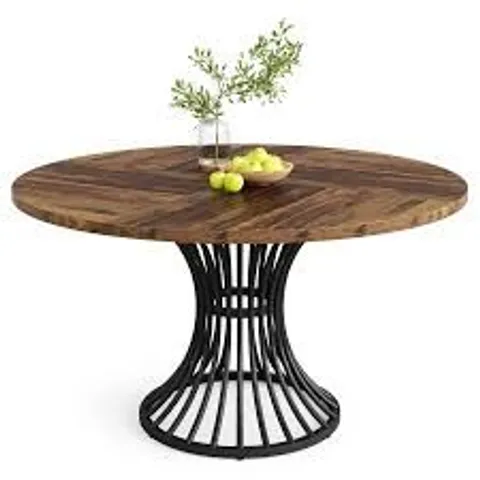 BOXED ROUND DINING TABLE FOR 4-6 PEOPLE (1 BOX)