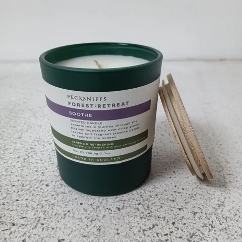 6 PECKSNIFFS FOREST RETREAT SCENTED CANDLES
