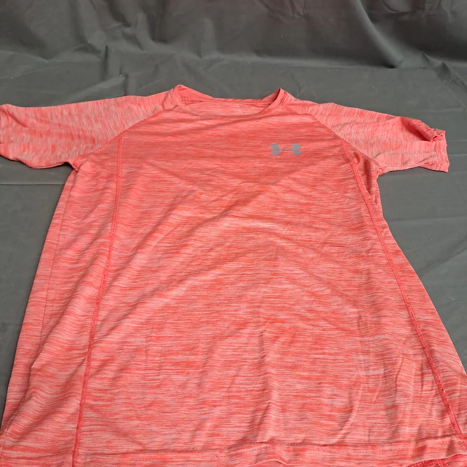 UNDER ARMOUR PINK T-SHIRT SIZE M 