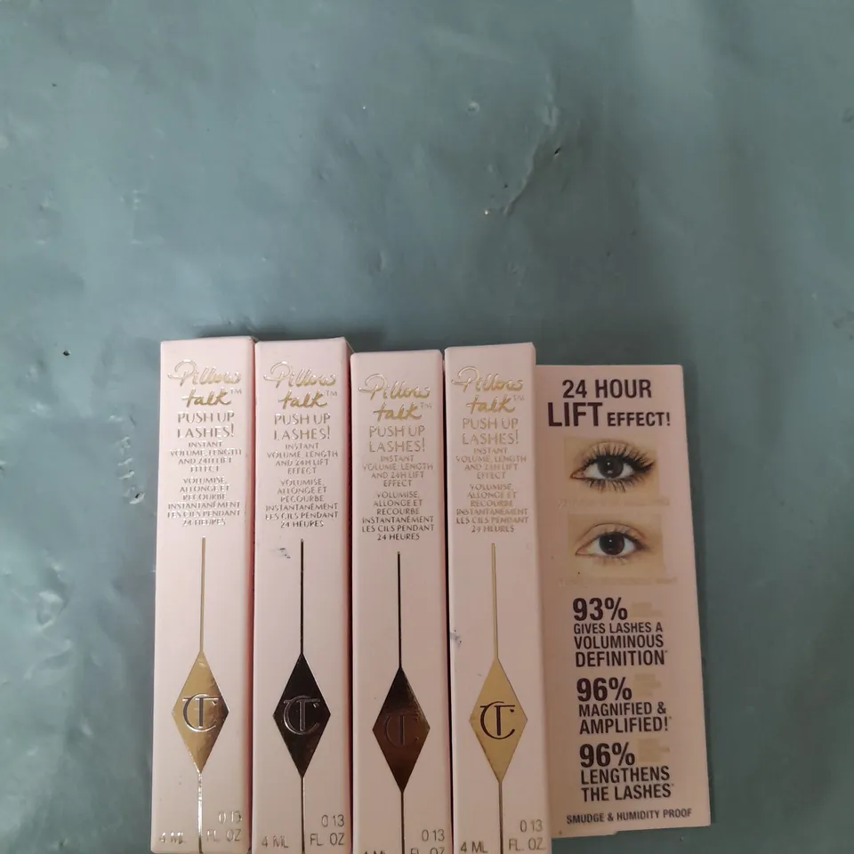 LOT OF 4 CHARLOTTE TILBURY PILLOW TALK PUSH UP LASHES 4ML