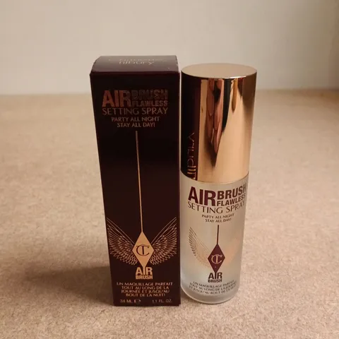 BOXED AIR BRUSH FLAWLESS SETTING SPRAY – 34ML 
