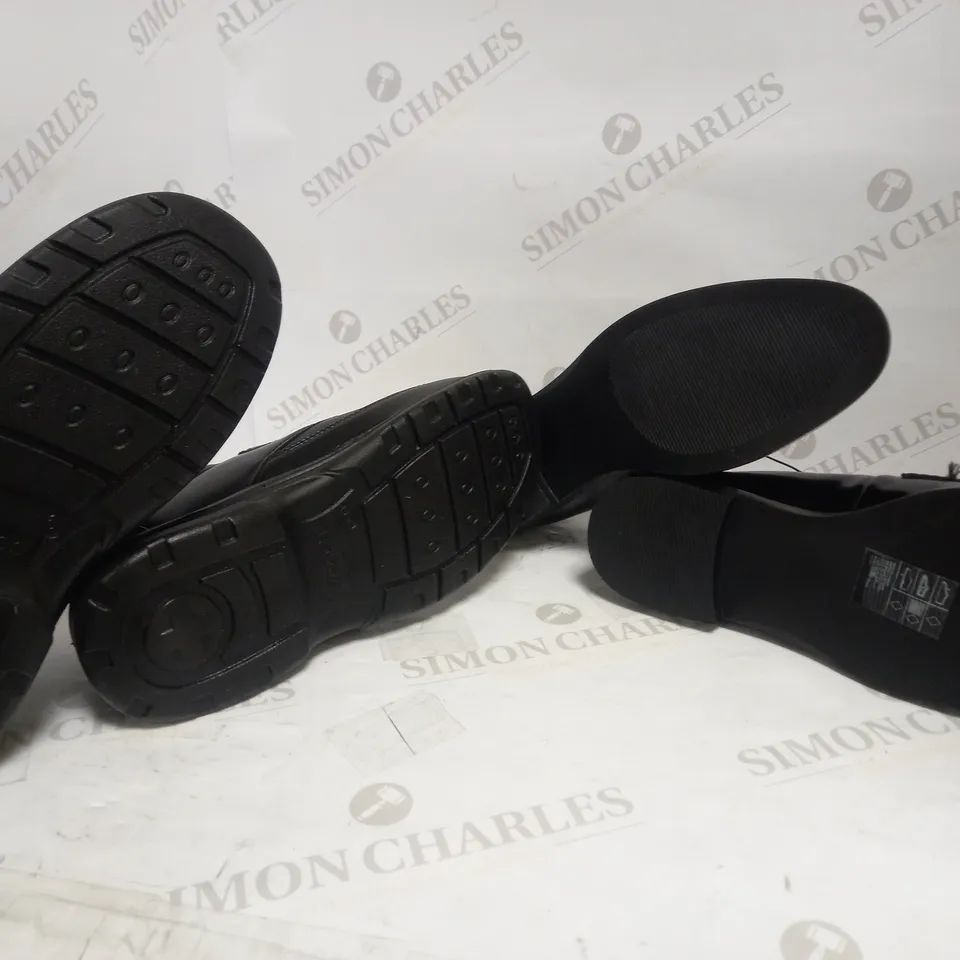 BLACK FORMAL SHOES 2 PAIRS 
