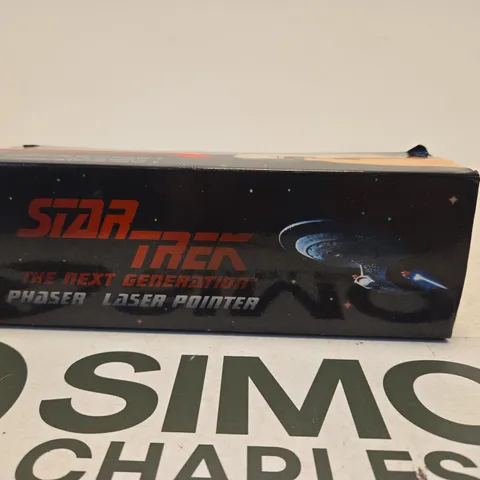 STAR TREK THE NEXT GENERATION PHASER LASER POINTER – BOXED 